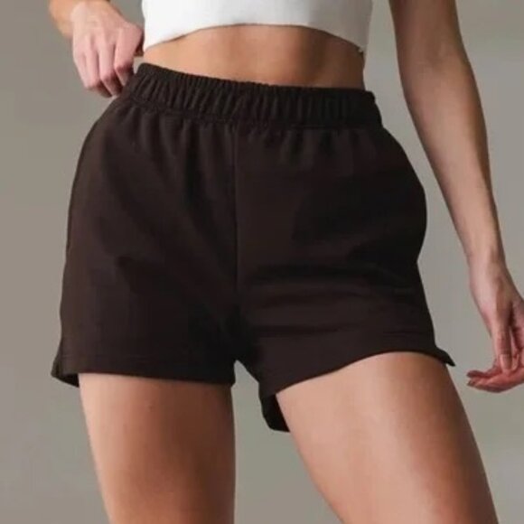 NWOT Vitality Studio® Boxer Short - Espresso Marl - Size Small - Picture 1 of 9